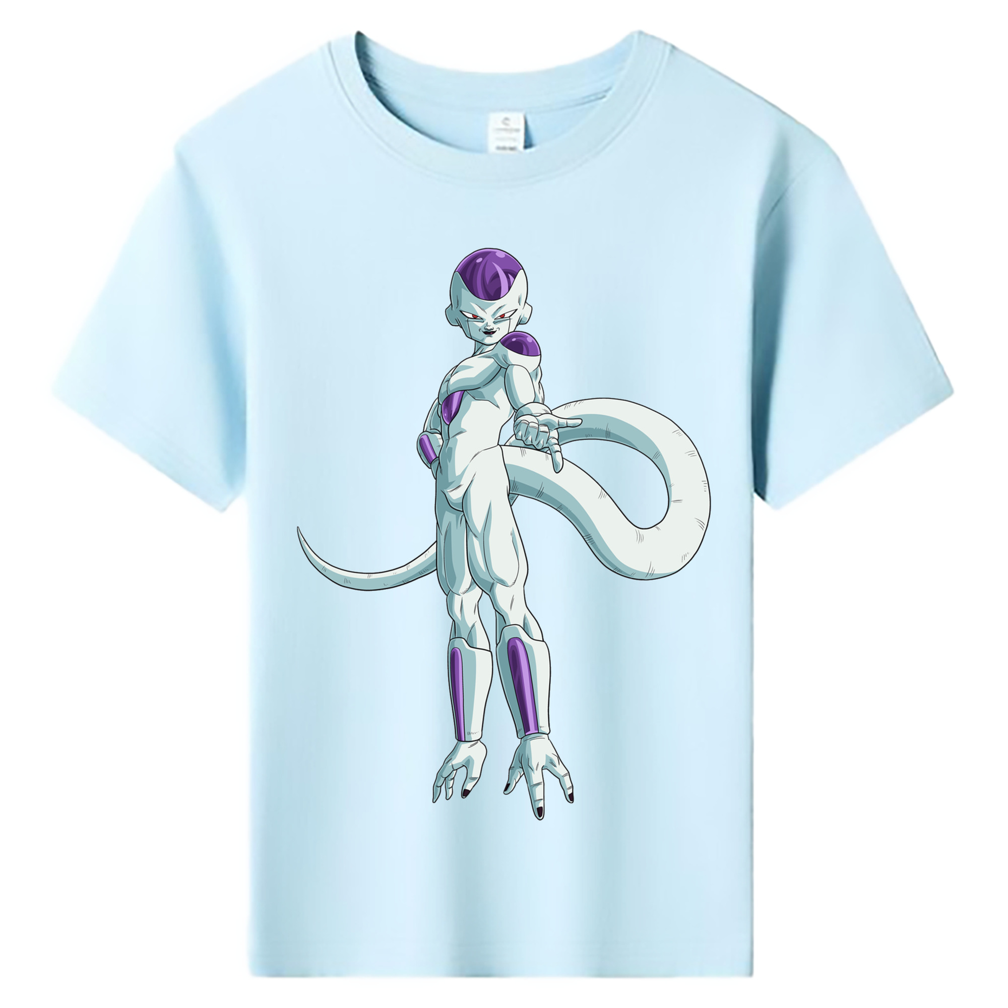 （画像用） ドラゴンボール フリーザ DRAGON BALL Frieza 綿100％キッズTシャツ（フロントプリント）